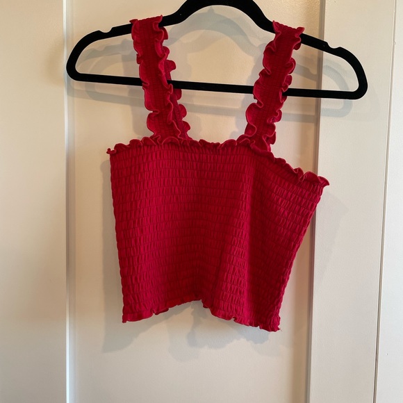 Hollister Smocked Square Neck Top - Picture 3 of 3